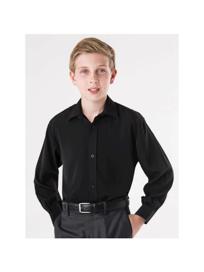 Ambassador Vegas Boys L/S Microfibre Shirt