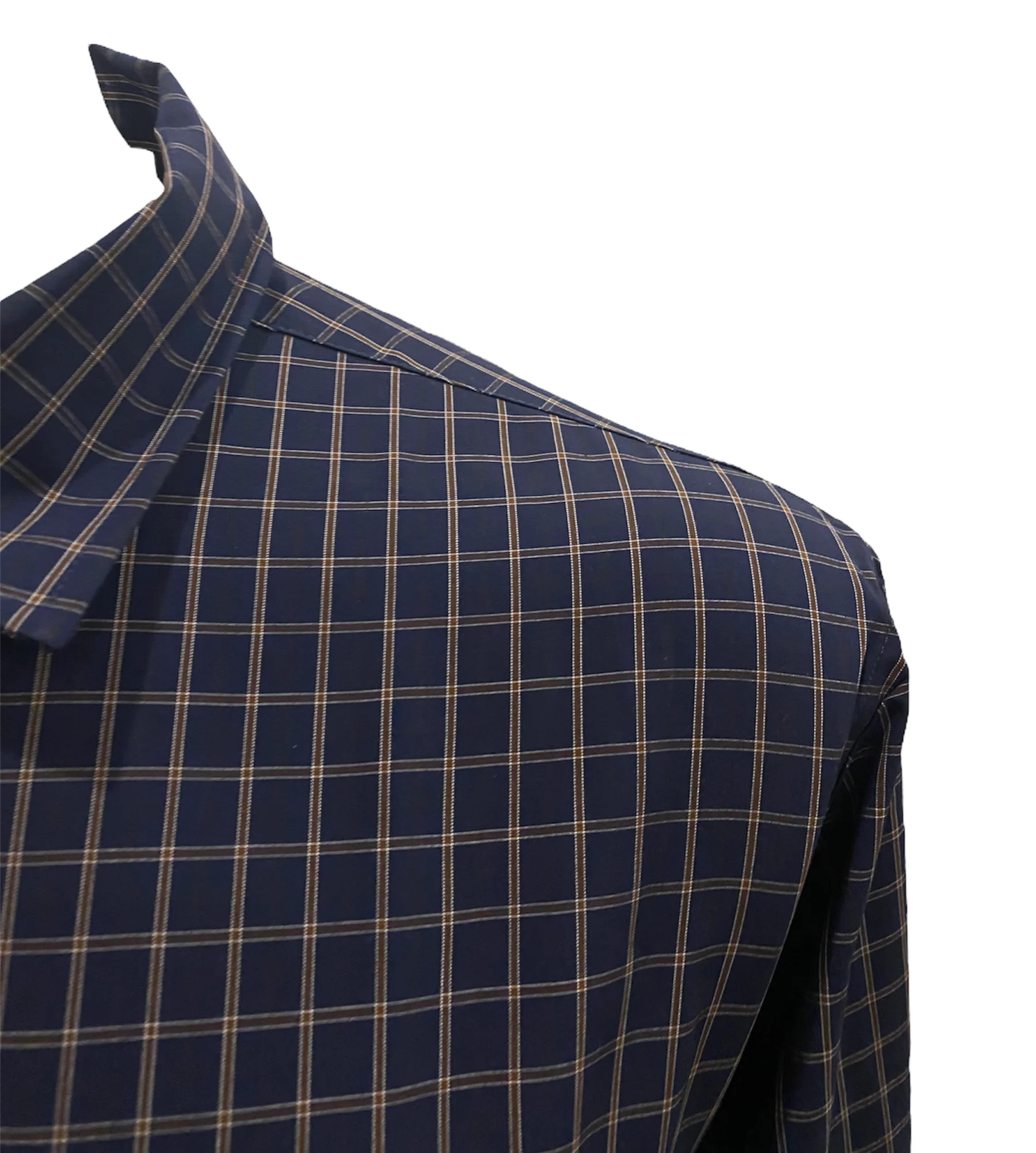 Back Bay G560203 Long Sleeve Shirt - Midnight Check - Image 2