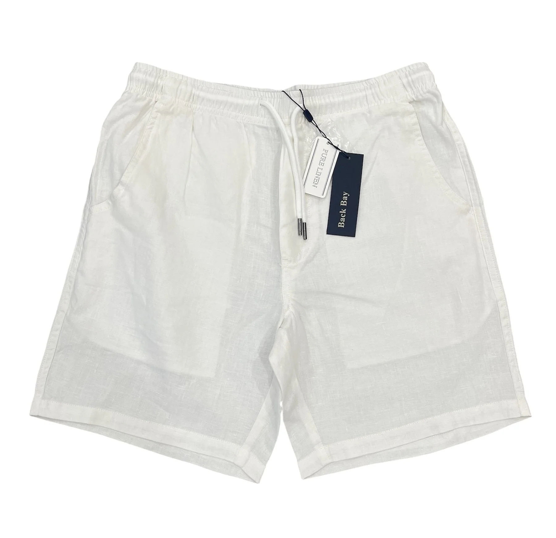 BACK BAY G660313 Linen Short - White