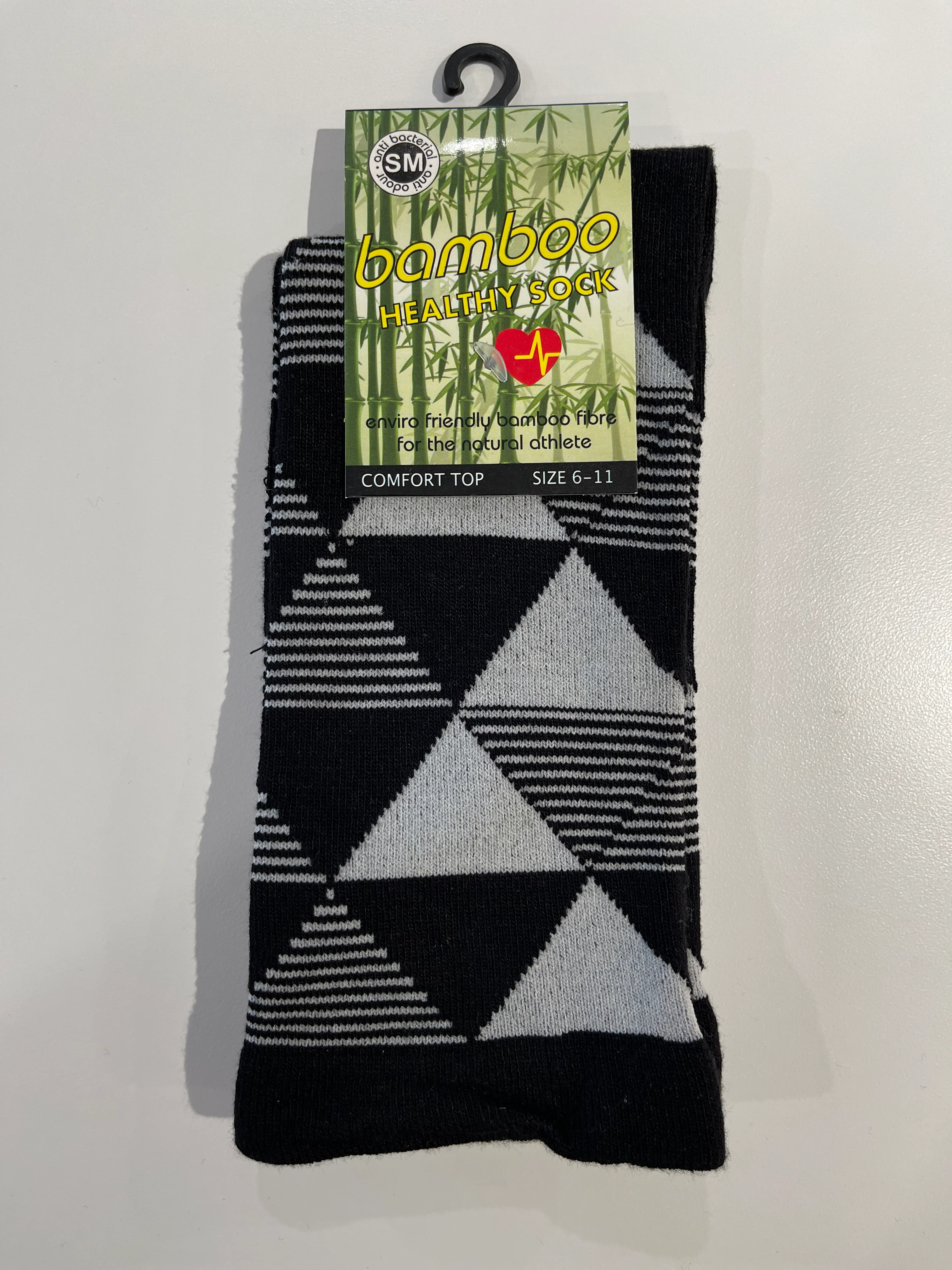 BAMBOO SOCKS Loose Top Cushion Sole - Image 3