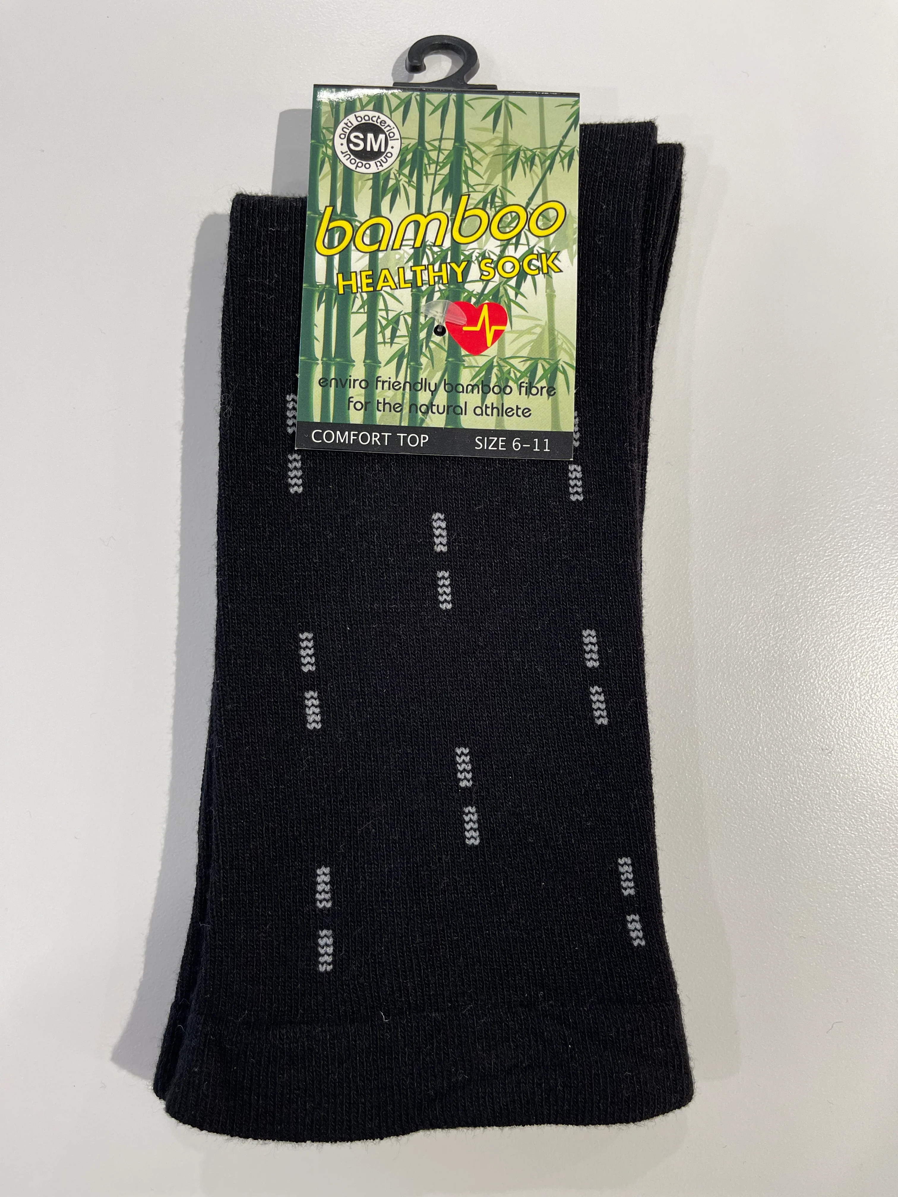 BAMBOO SOCKS Loose Top Cushion Sole - Image 5