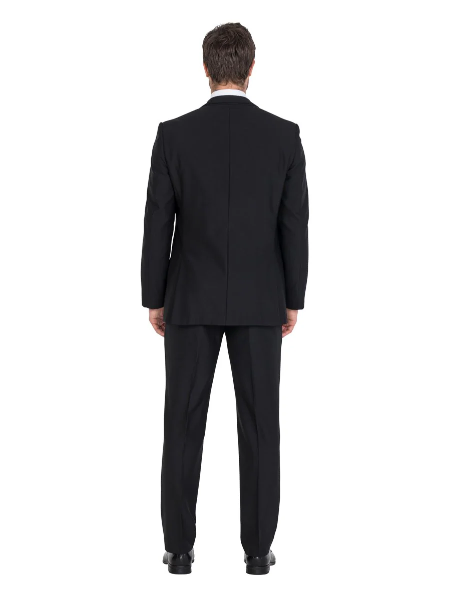 FERRARI FORMALWEAR CANNES BLACK DINNER HIRE SUIT - Image 3
