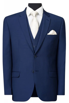 FERRARI FORMALWEAR NATHAN BLUE LOUNGE HIRE SUIT - Image 5
