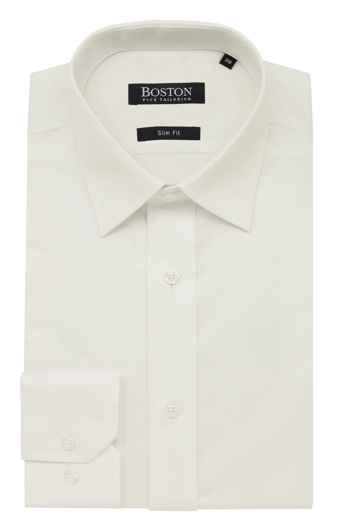 BOSTON ST5WT-28 Liberty Business L/S Shirt - Cream