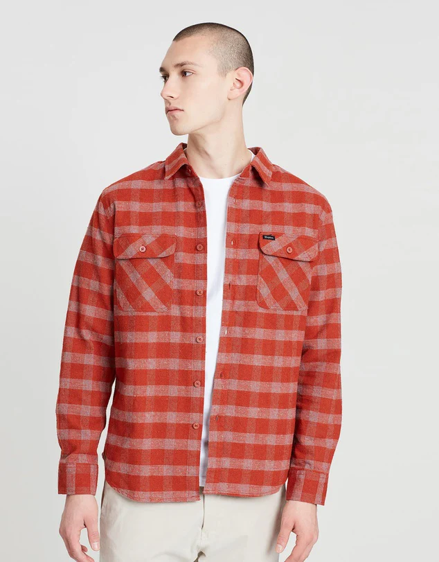 BRIXTON BOWERY L/S FLANNEL SHIRT - Image 5