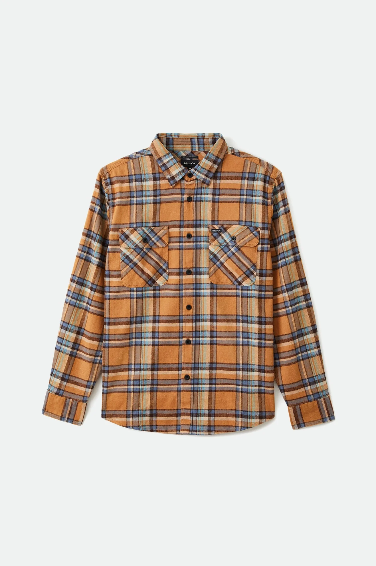 BRIXTON BOWERY L/S FLANNEL SHIRT - Lion - Image 3