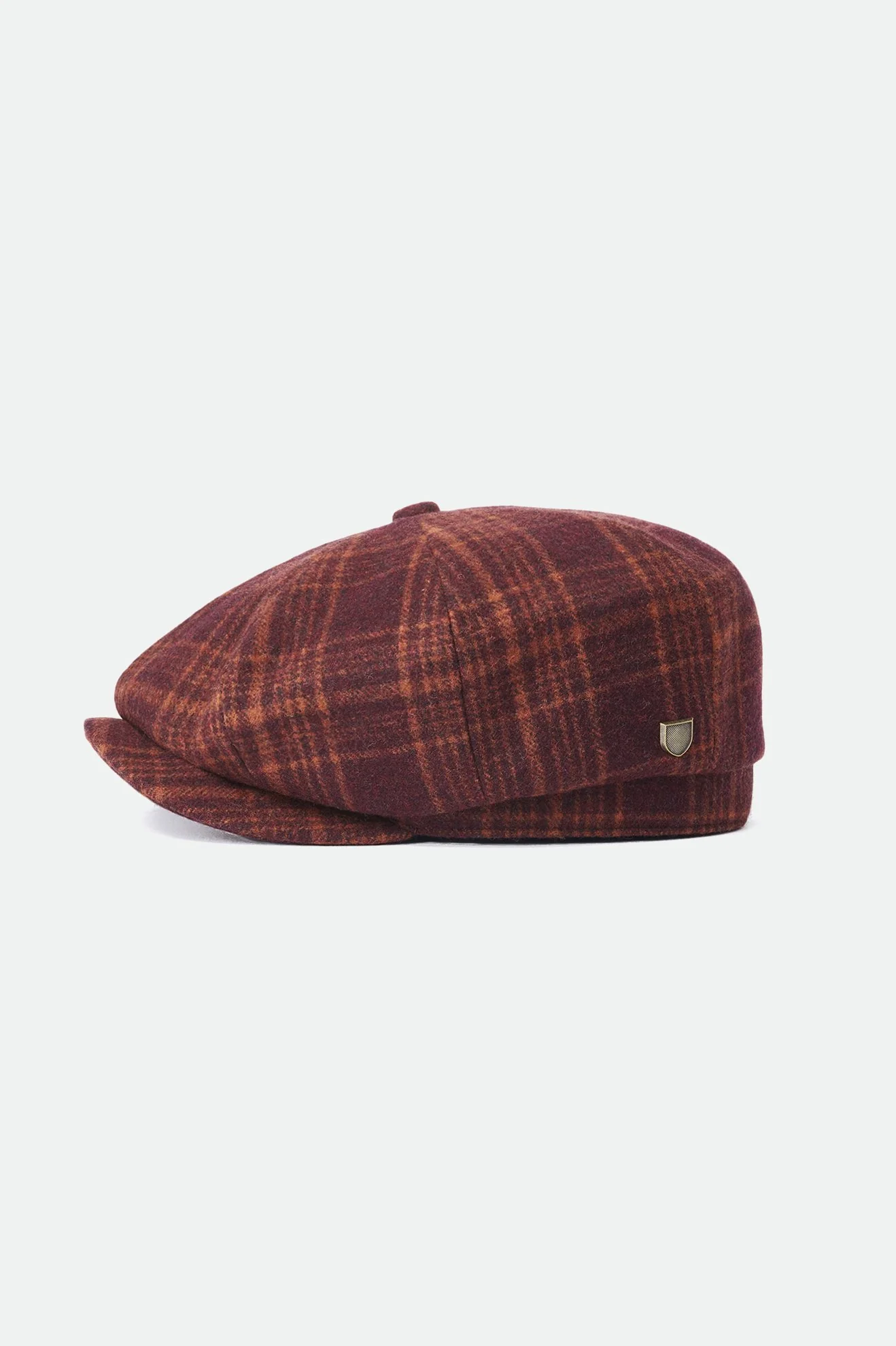 Brixton Brood Baggy Snap Cap - Crimson