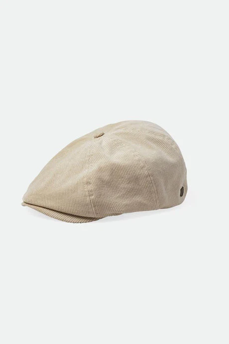 BRIXTON BROOD LIGHTWEIGHT NEWSBOY CAP - Whitecap