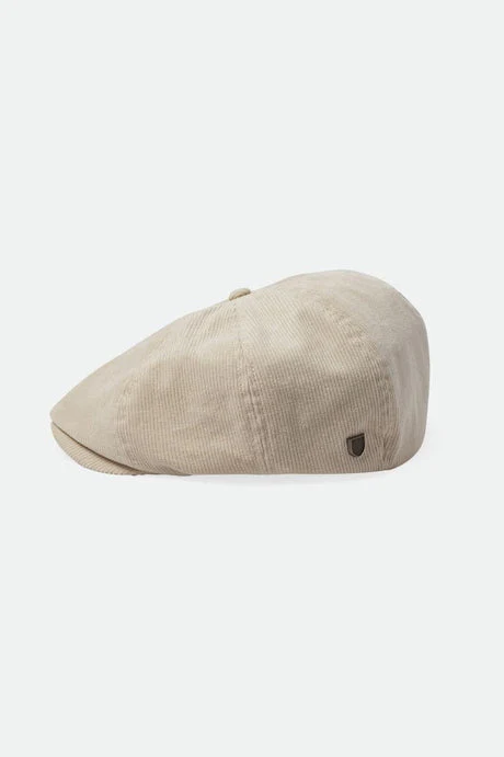 BRIXTON BROOD LIGHTWEIGHT NEWSBOY CAP - Whitecap - Image 3
