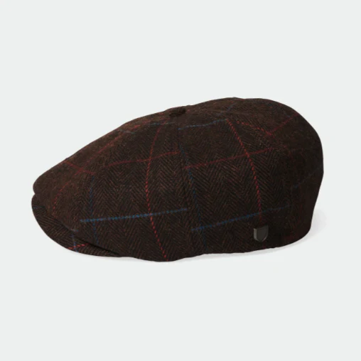 BRIXTON BROOD SNAP CAP - BROWN/BLACK/MARS RED - Image 2