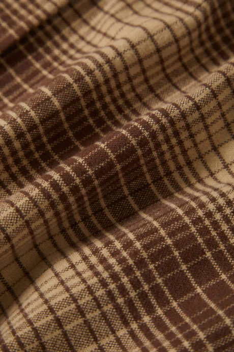 BRIXTON Builders Bowery Stretch Water Resistant L/S Flannel - Pine Needle/Sunbaked - Image 6