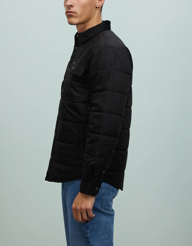 Brixton Cass Jacket - Black/Black - Image 4
