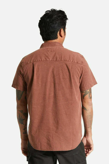 BRIXTON CHARTER 01393 SOL WASH S/S WOVEN SHIRT - Image 2