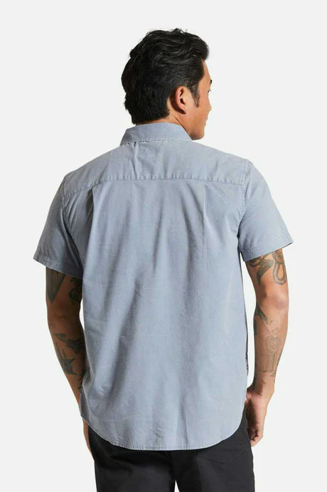 BRIXTON CHARTER 01393 SOL WASH S/S WOVEN SHIRT - Image 6
