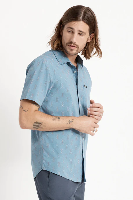 Brixton CHARTER PRINT Short Sleeve Woven - Image 5