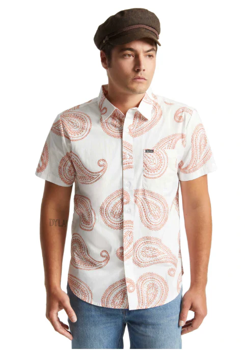 BRIXTON CHARTER PRINT SS SHIRT - Image 9