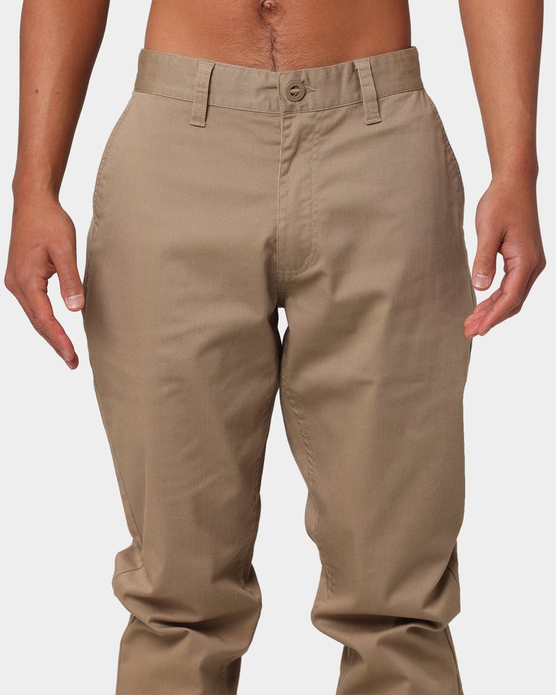 Brixton Choice Chino Pant - Khaki - Image 2