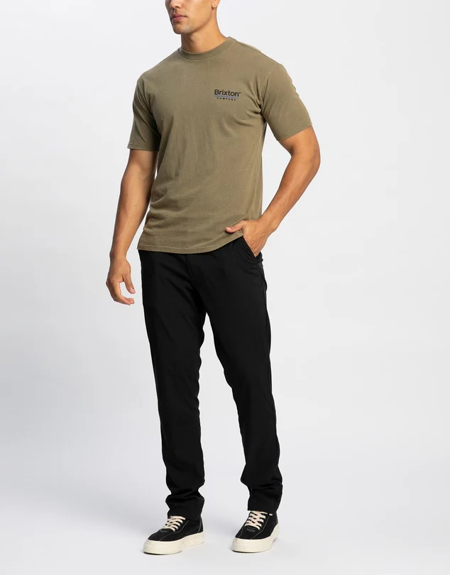 Brixton Choice Chino Taper X Pants - Black