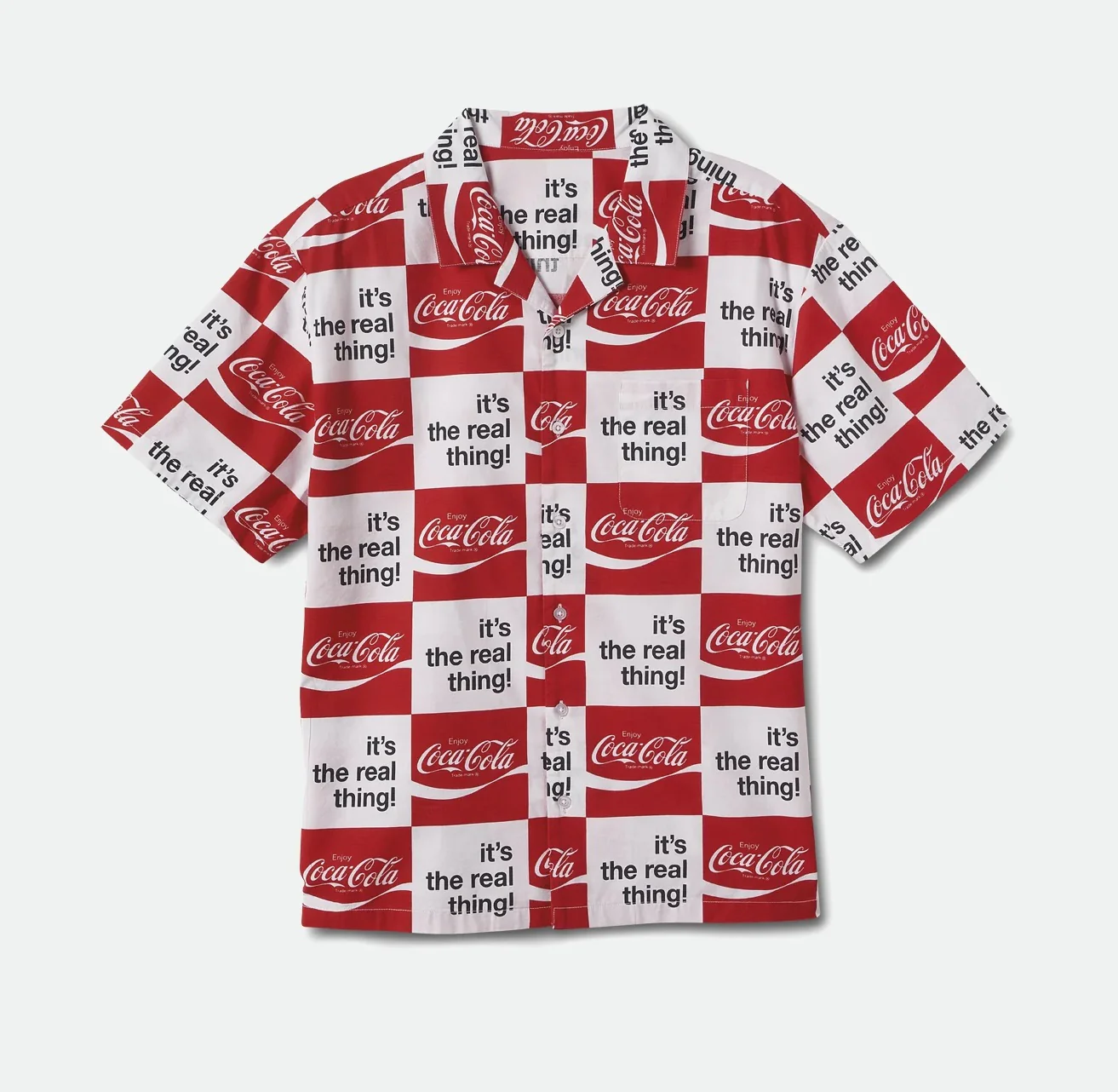 BRIXTON COCA-COLA BUNKER S/S SHIRT - White/Red - Image 3