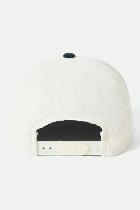 BRIXTON Corduroy MP Snapback - Night Sage/Whitecap - Image 2