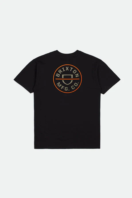 BRIXTON Crest II S/S Standard Tee Chinois - Image 4