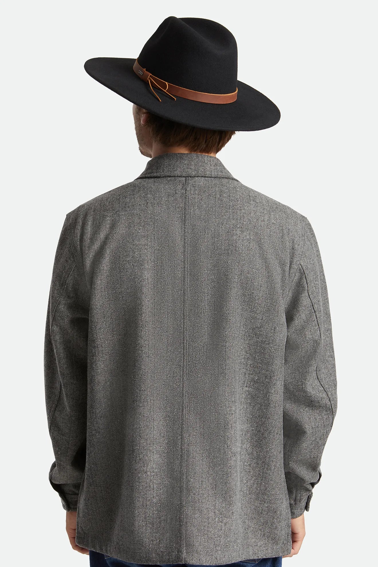 Brixton Field Proper Hat - Black - Image 2
