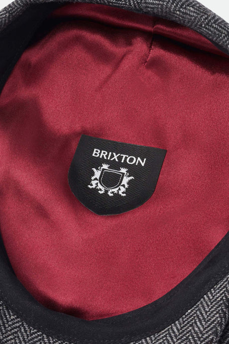 BRIXTON Hooligan Snap Cap - Grey/Black - Image 3