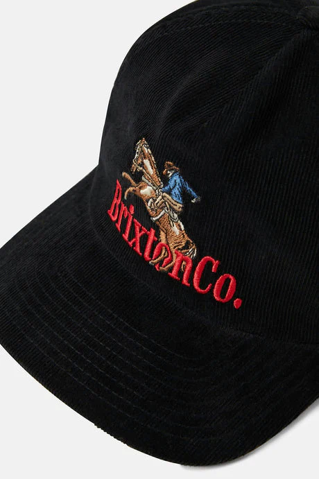 BRIXTON Inwood Snapback - Black - Image 2