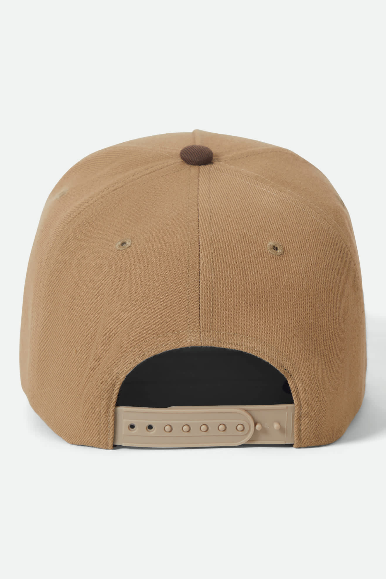 BRIXTON Linwood C Netplus MP Snapback Cap - Sand/Pinecone Brown - Image 2