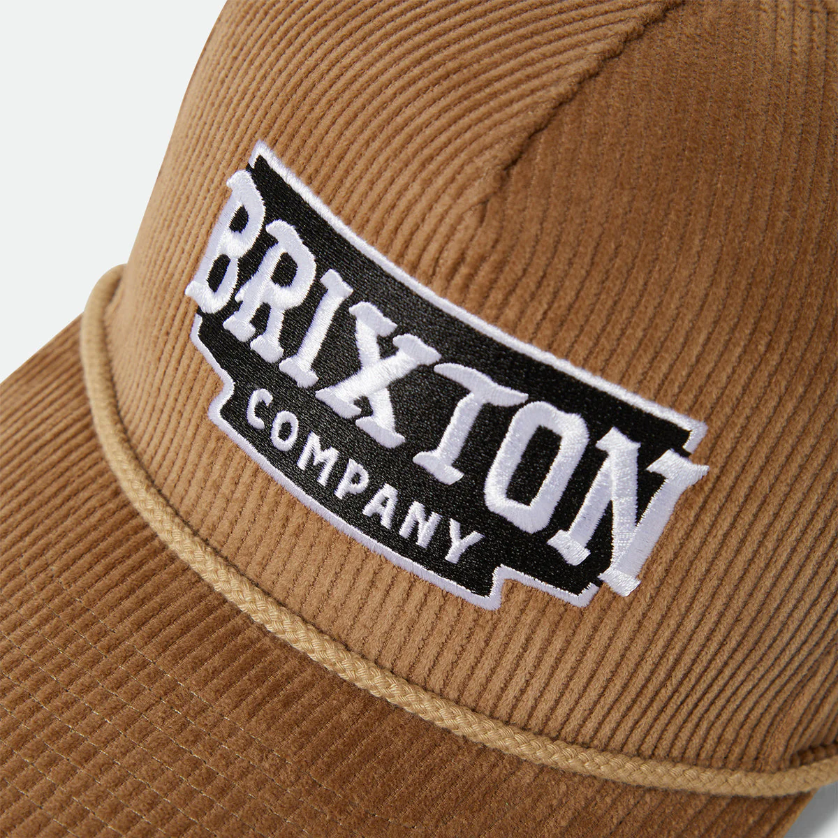 BRIXTON Pierson C NP MP Snapback - Sand - Image 3