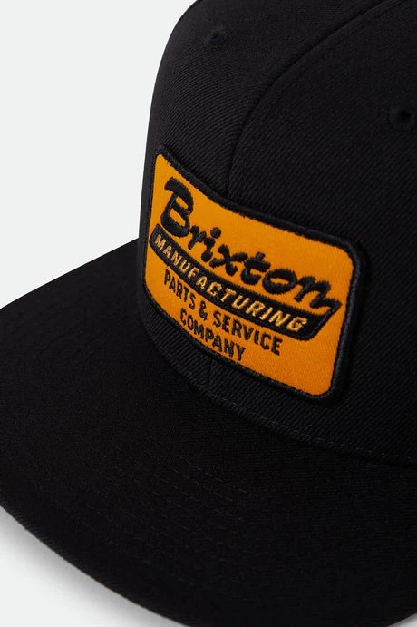 BRIXTON Township MP Snapback - Black - Image 3