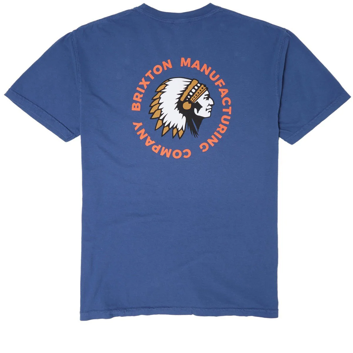 BRIXTON Rival Stamp Tee - Joe Blue - Image 2