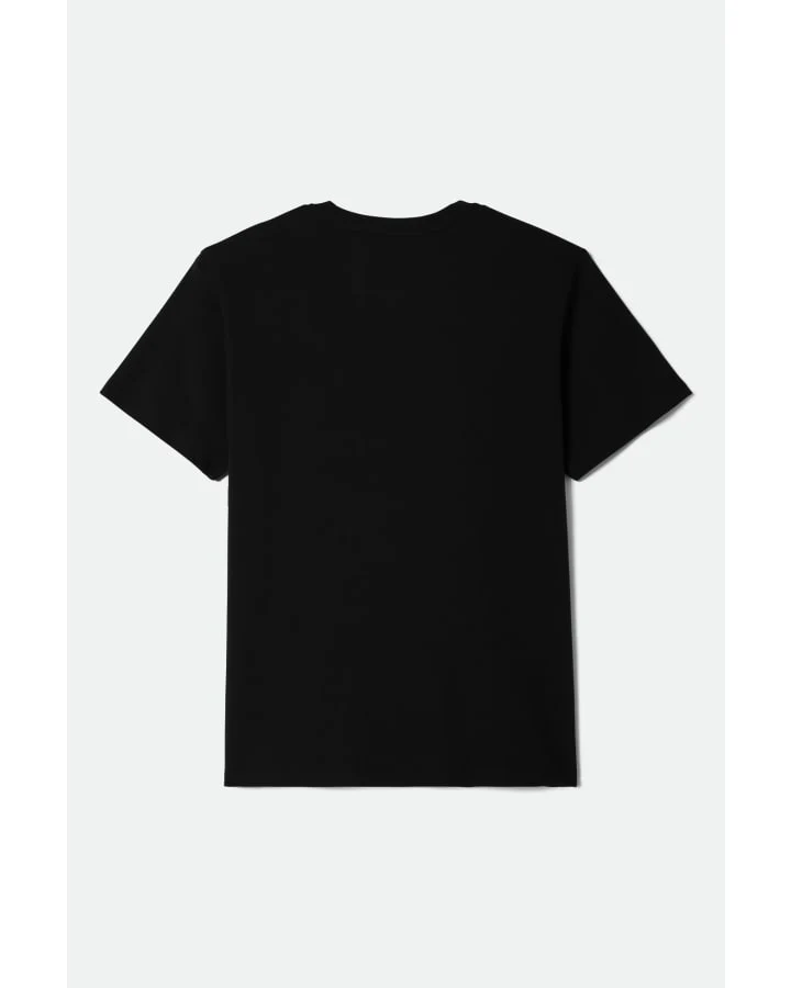 BRIXTON RUCKETT 17318 TEE - Black - Image 2