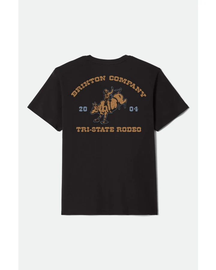 BRIXTON DANFORTH 17489 TEE - Black - Image 2