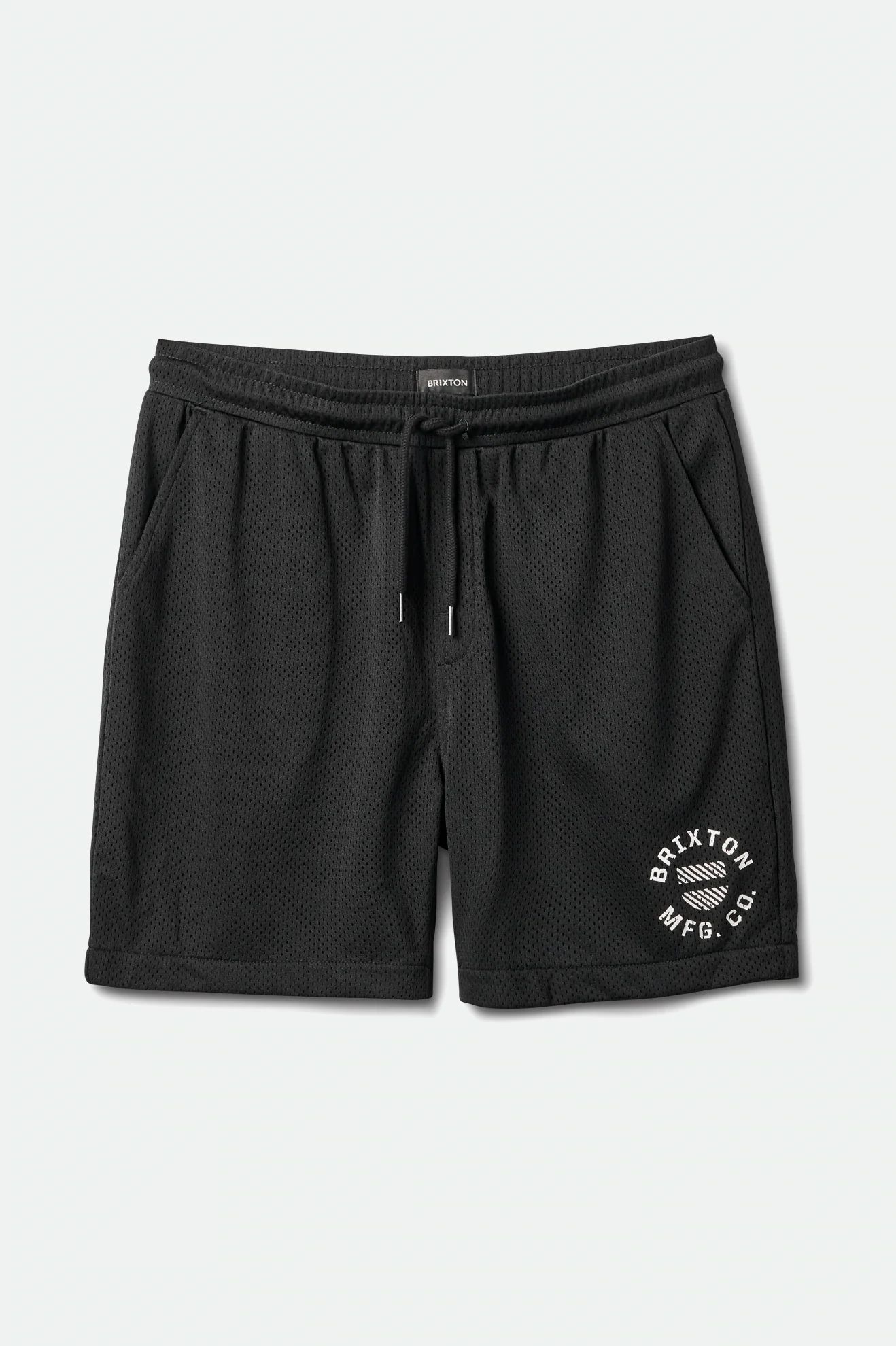 BRIXTON SHIELD CREST Mesh Short - Black - Image 6