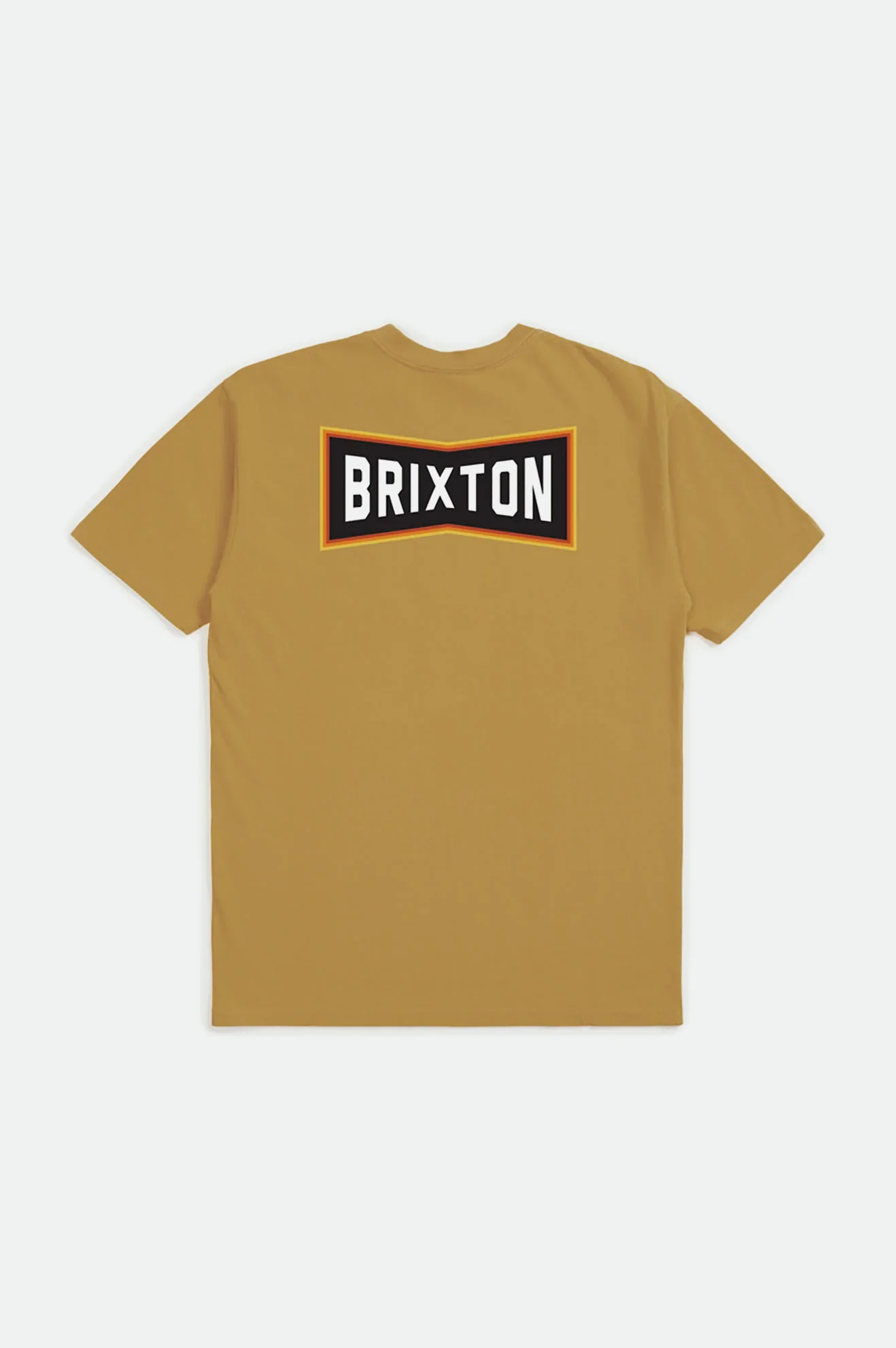 BRIXTON TRUSS S/S STANDARD TEE - Antique Gold - Image 2