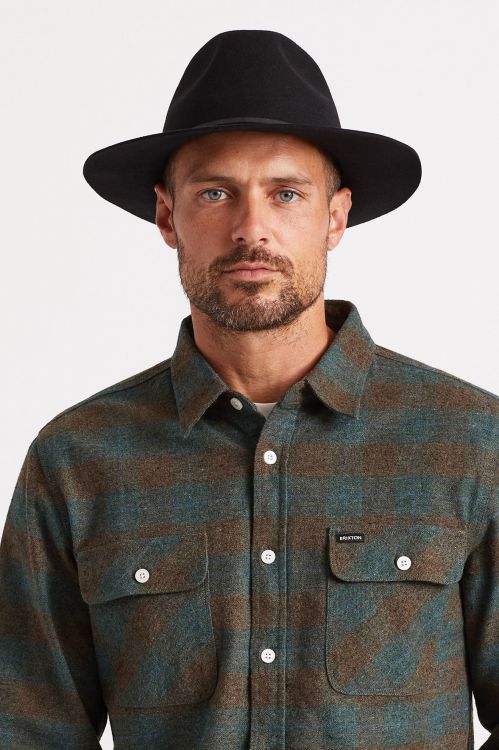 BRIXTON Wesley Fedora - Black