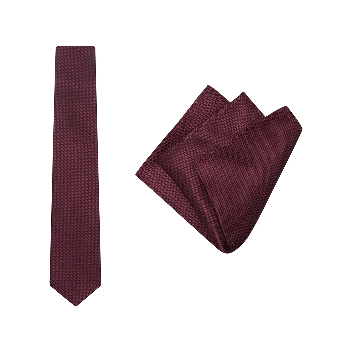 BUCKLE TIE + POCKET SQUARE SET - Image 3