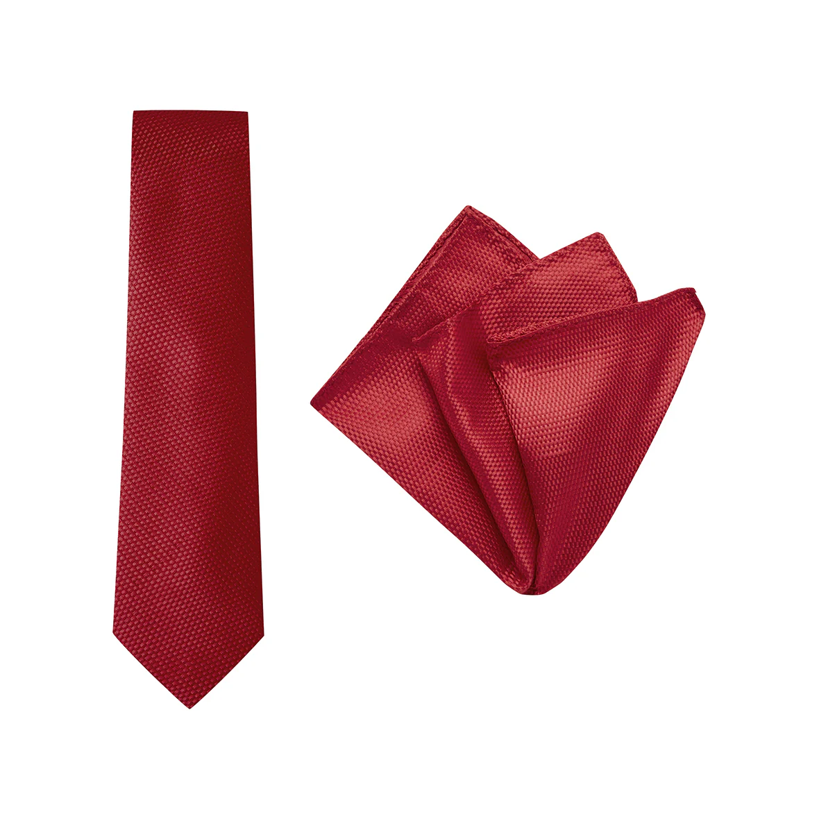 BUCKLE TIE + POCKET SQUARE SET - Image 4