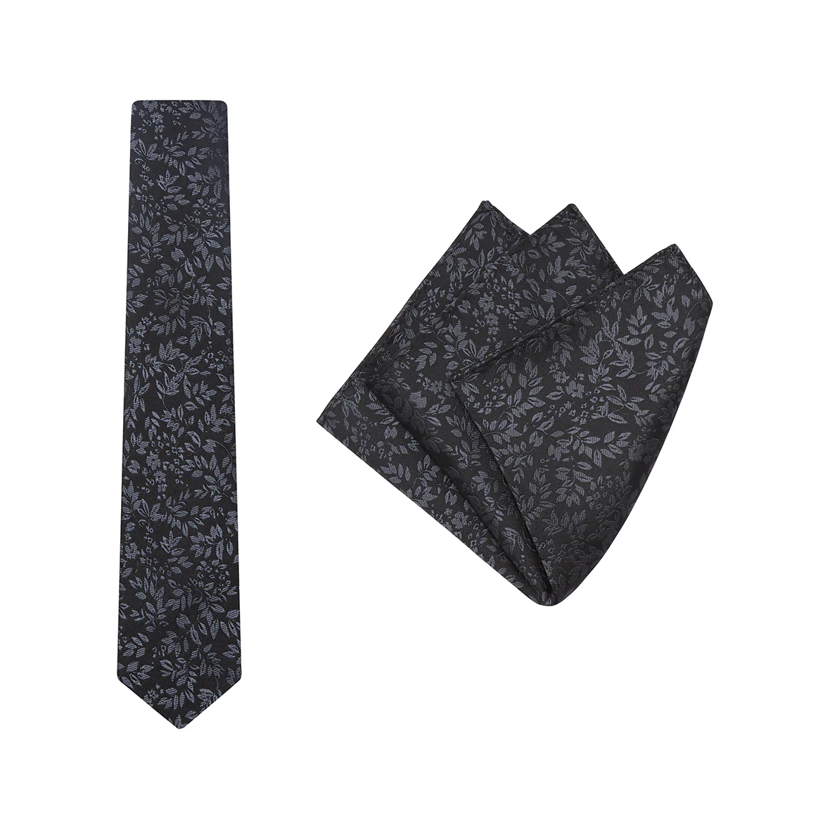 BUCKLE TIE + POCKET SQUARE SET - Image 5