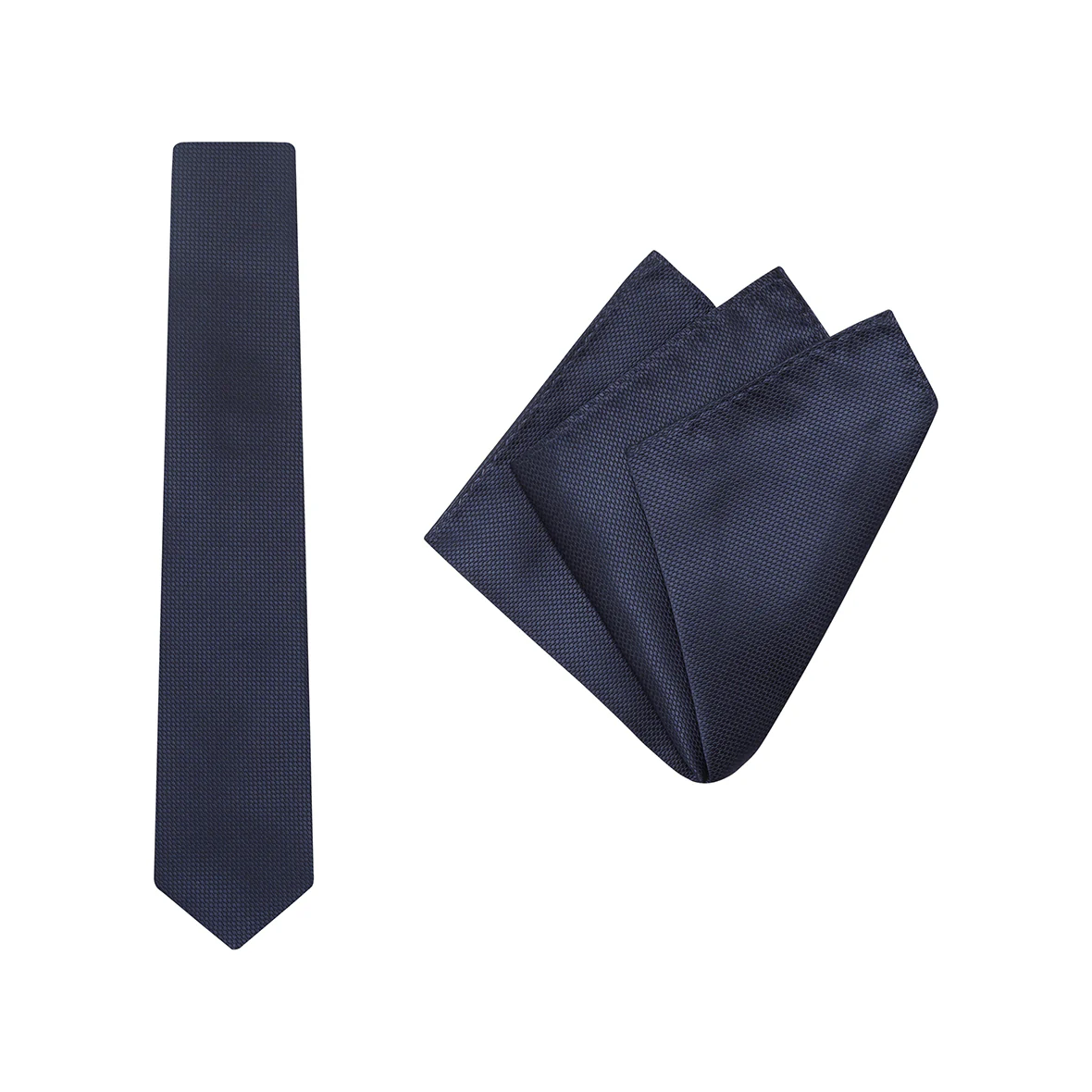 BUCKLE TIE + POCKET SQUARE SET - Image 9