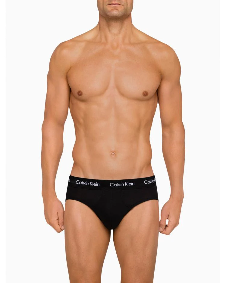 Calvin Klein 2661 COTTON STRETCH 3-PACK HIP BRIEF - B1KU - Image 2