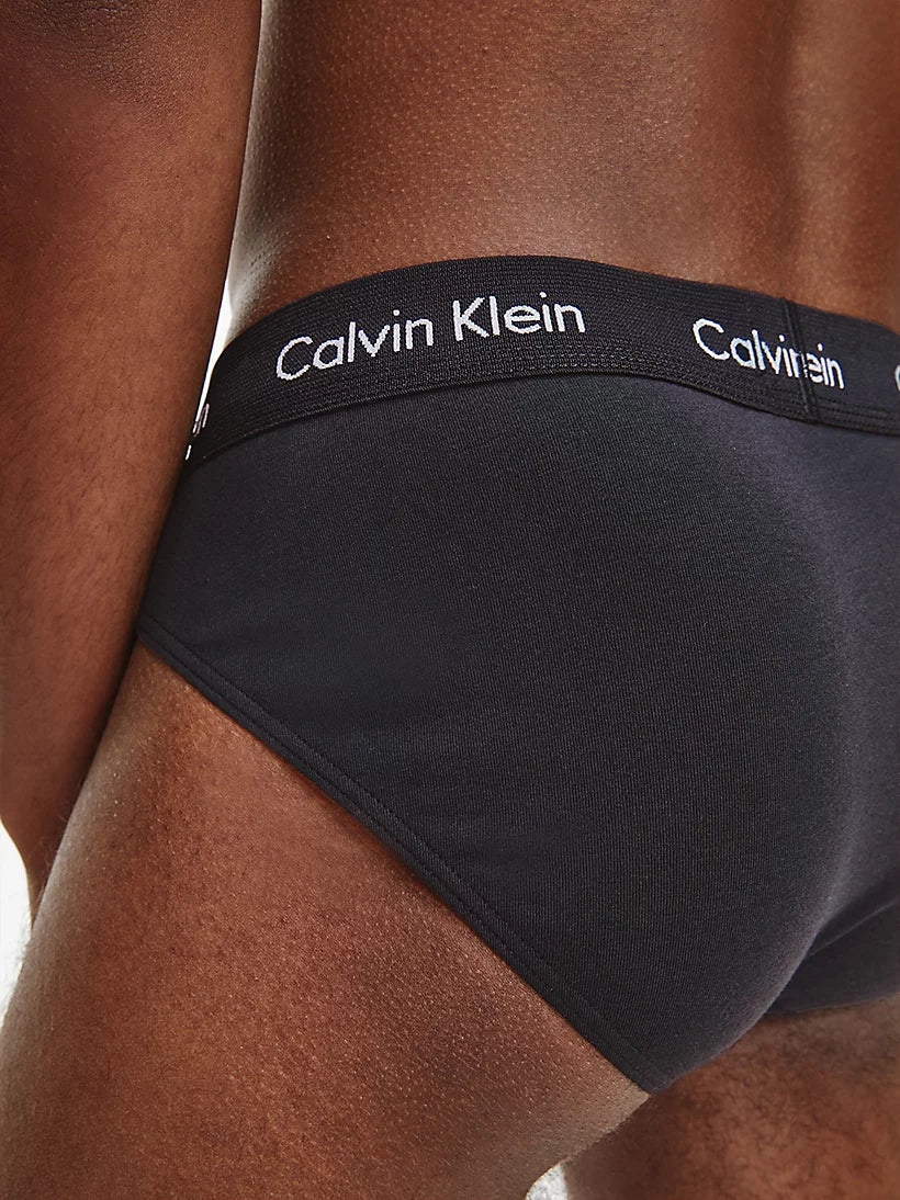 Calvin Klein 3 Pack Briefs U2661 - Cotton Stretch YKS - Image 4
