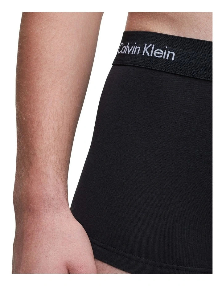 Calvin Klein 5 PACK NB2734 LOW RISE TRUNKS - Black - Image 3