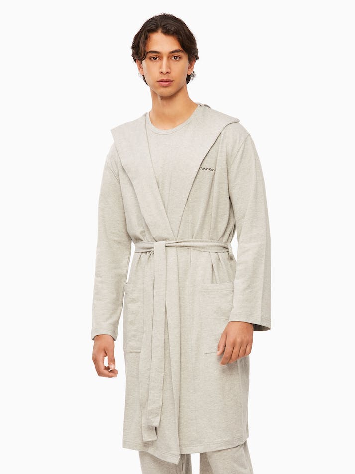 CALVIN KLEIN Modern Cotton Lounge Robe NM2377_UB1 - Image 5