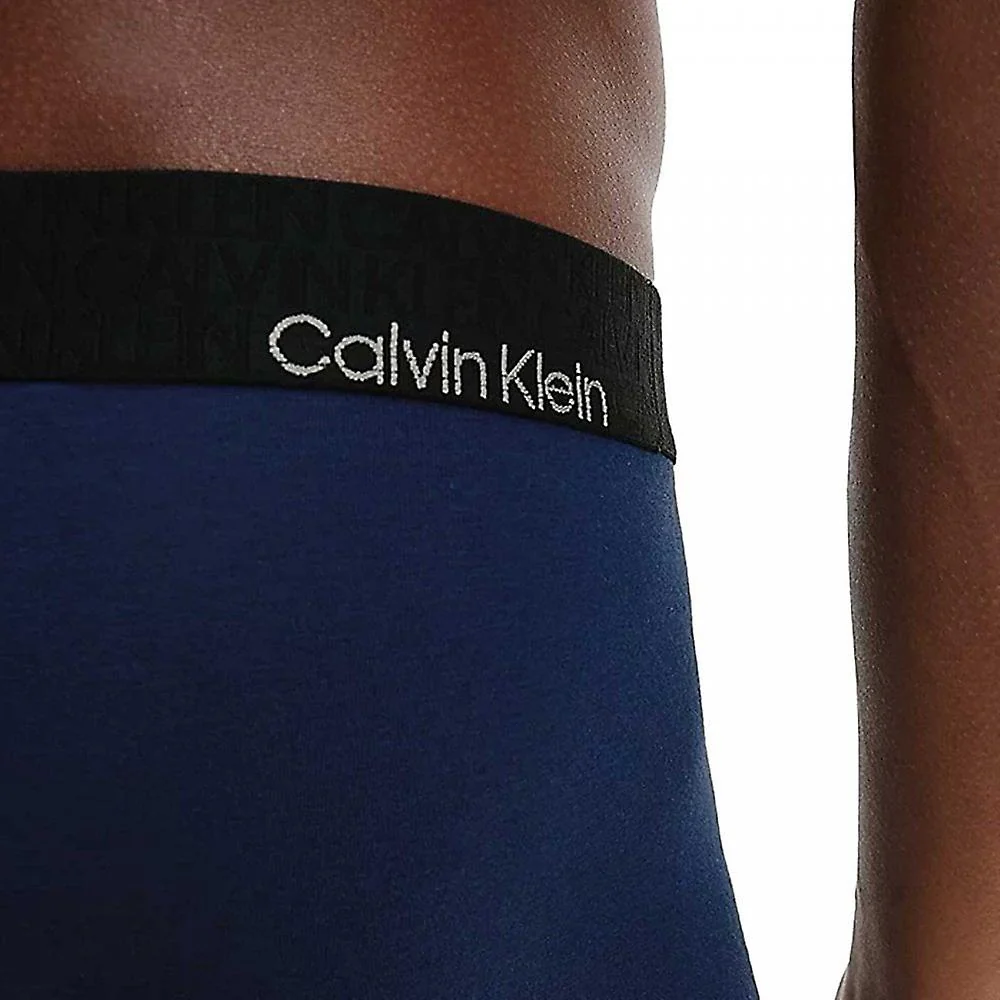 Calvin Klein Reconsidered Comfort Cotton Trunk - Lake Crest Blue - Image 3