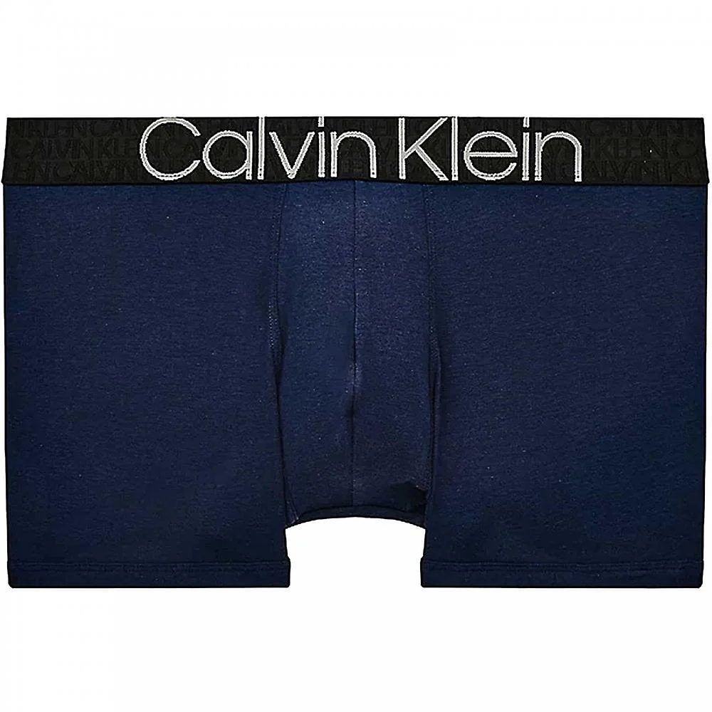 Calvin Klein Reconsidered Comfort Cotton Trunk - Lake Crest Blue - Image 4