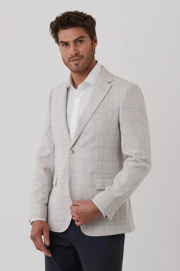 CAMBRIDGE HAWTHORN FCU302 JACKET - Taupe - Image 3