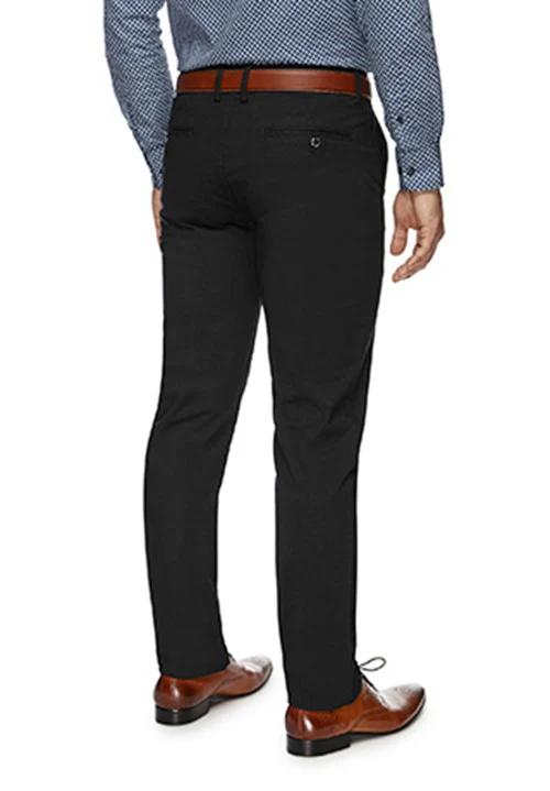 CITY CLUB FLP017 TWILL DRIVE CHINO - Black - Image 2