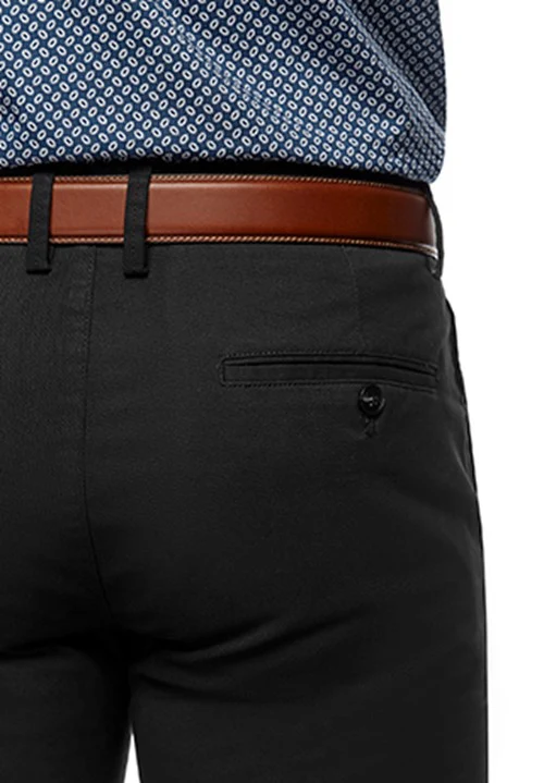 CITY CLUB FLP017 TWILL DRIVE CHINO - Black - Image 4